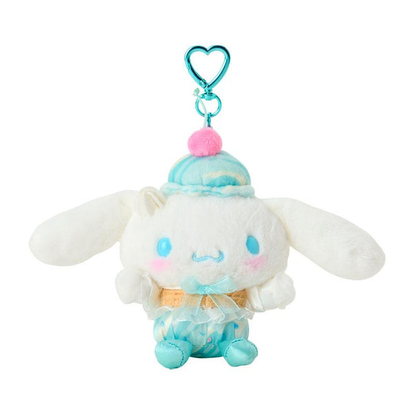Cinnamoroll Plush Mascot Holder Keychain Dreamy Ice Parlor Sanrio