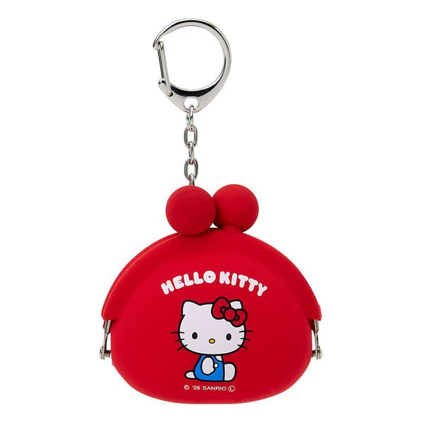 Hello Kitty POCHI BABY Silicone Coin Case Pouch Red Sanrio Japan