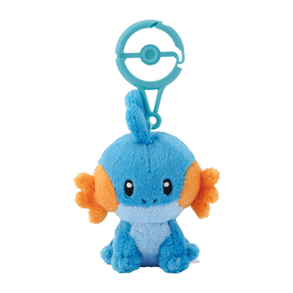 Mudkip Mizugorou Plush Keychain with Carabiner Pokemon Center