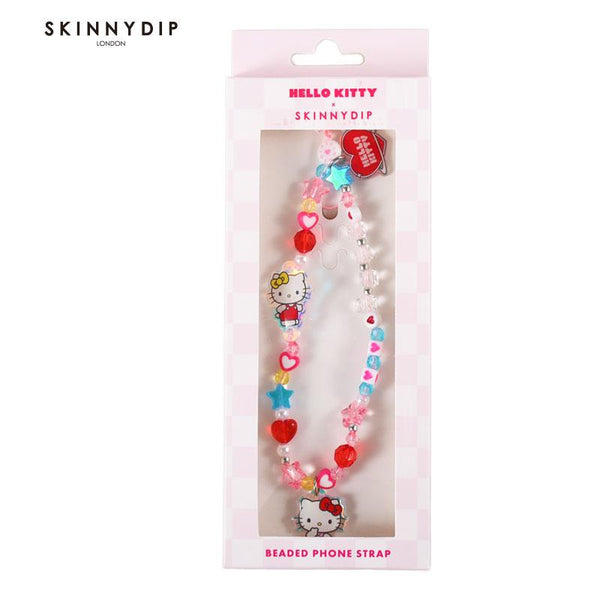 Hello Kitty Beads Smartphone Strap SKINNYDIP LONDON Sanrio Japan