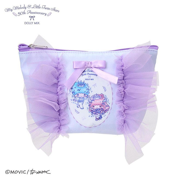Little Twin Stars Kiki Lala Frill Tissue Pouch DOLLY MIX