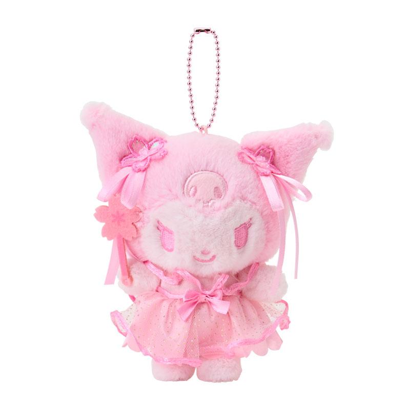 Kuromi Plush Mascot Holder Keychain Sanrio Japan Sakura 2026