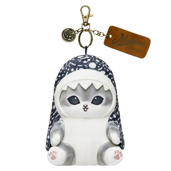 mofusand Cat Plush Keychain Denim Indigo BOARD SHARK ! Japan 2026