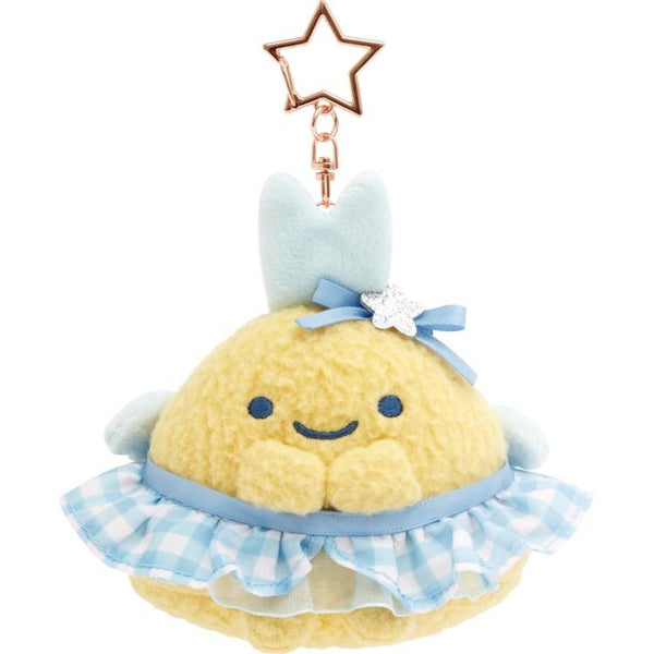 Sumikko Gurashi Aji Furai Plush Keychain Blue Dreaming Tails San-X