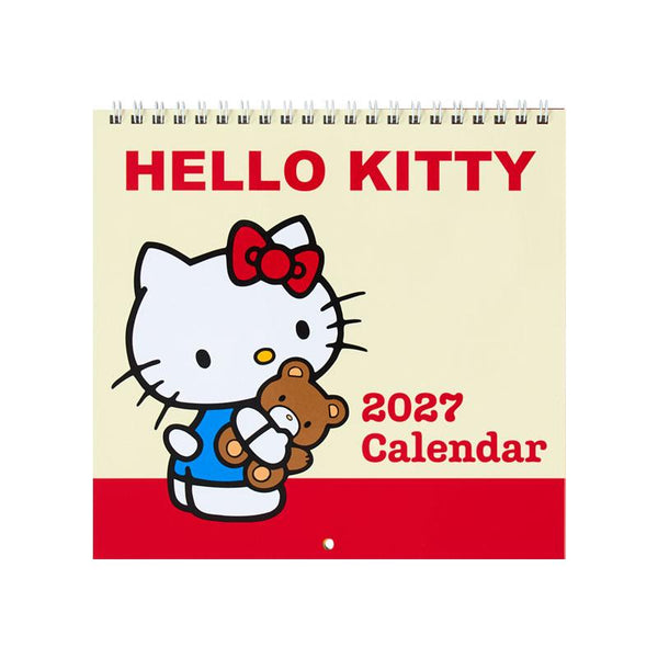 Hello Kitty Wall Calendar 2027 M Sanrio Japan – VeryGoods.JP