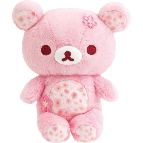 Rilakkuma Plush Doll Pink San-X Japan Sakura 2026 – VeryGoods.JP