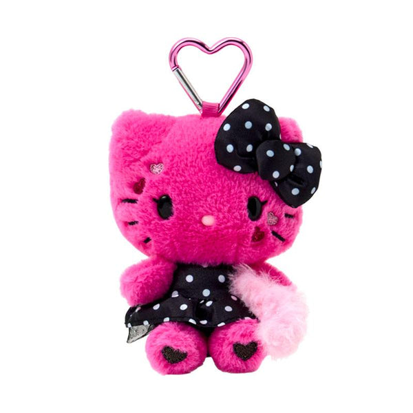 Hello Kitty Plush Mascot Holder Keychain Pink Ultimate Gyaru