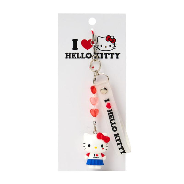 Hello Kitty Mobile Strap I LOVE SANRIO CHARACTERS Japan 2026