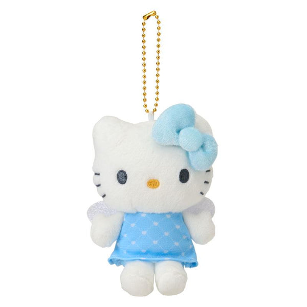 Hello Kitty Plush Keychain Angel Blue Sanrio Japan 2025 – VeryGoods.JP
