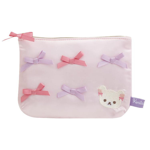Rilakkuma Kururin POP-UP SHOP Limit Ribbon Pouch San-X Japan