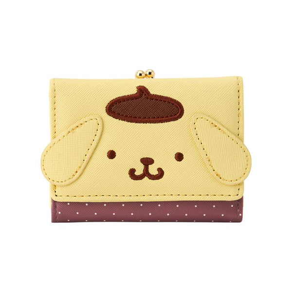 Pom Pom Purin Clasp Trifold Wallet Sanrio Japan 2025 – VeryGoods.JP