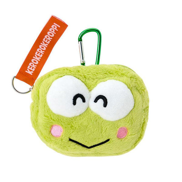 小物 souichirou Kero Kero Keroppi Frog Plush mini Pouch Face Everyday Sanrio Japan