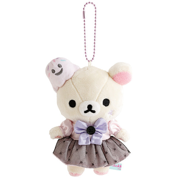 Korilakkuma Plush Keychain Pastel Halloween San-X Japan 2026