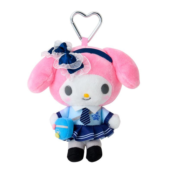 My Melody Plush Mascot Holder Keychain Academy Sparkling Journey