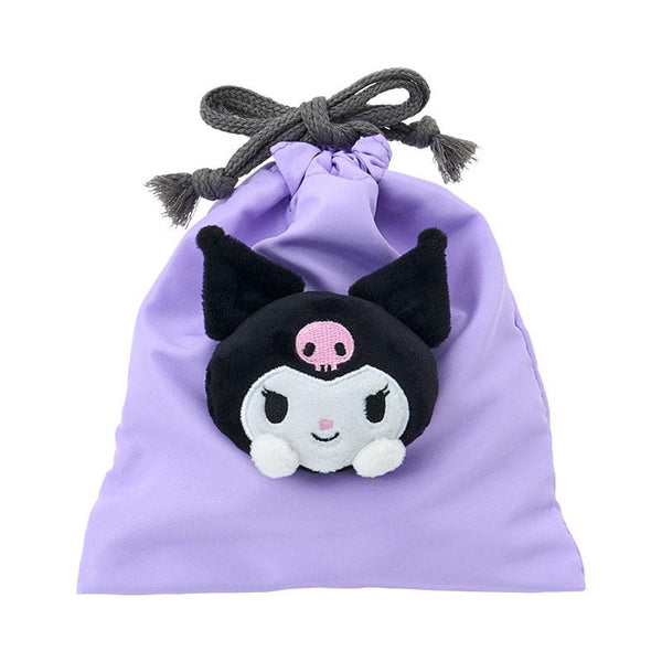 Kuromi Drawstring Pouch with Mascot Sanrio Japan 2026 – VeryGoods.JP