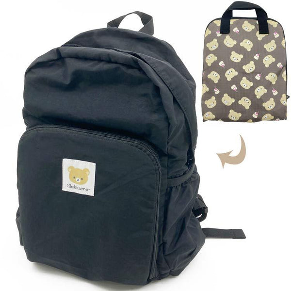 Rilakkuma Packable Backpack Face San-X Japan 2025 – VeryGoods.JP