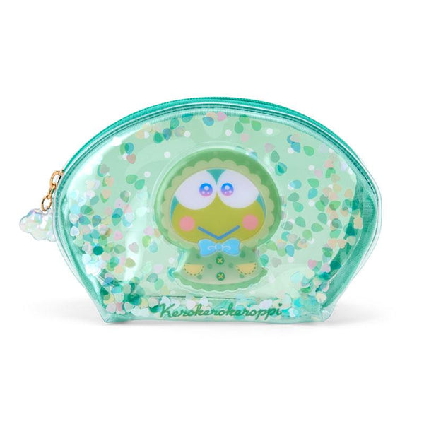 Kero Kero Keroppi Frog Clear Pouch Sweet Rain Collection Sanrio