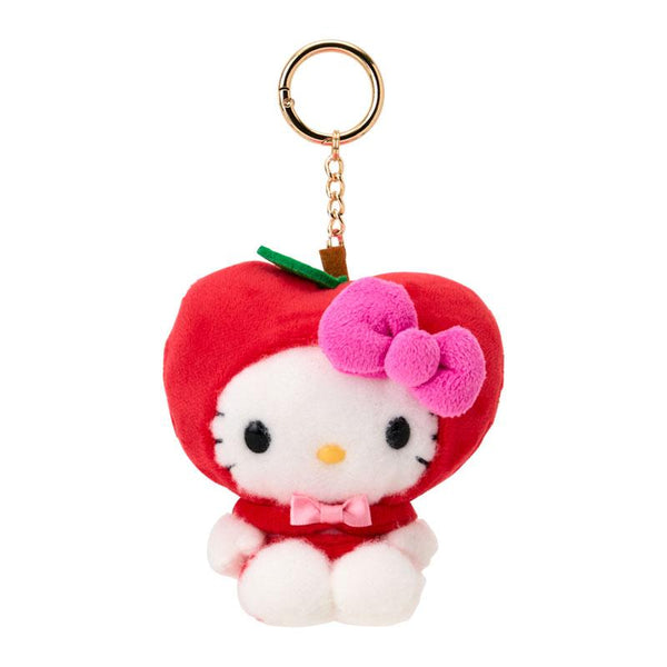 Hello Kitty Plush Mascot Holder Keychain Fruit Sanrio Japan 2025