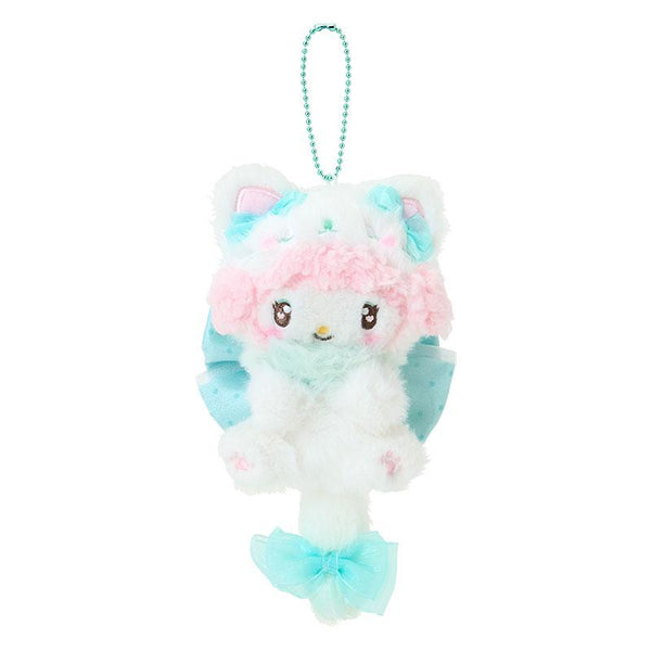 My Melody Plush Mascot Holder Keychain Milky Kitten Sanrio Japan