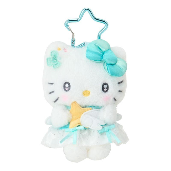 Hello Kitty Plush Mascot Holder Keychain Sparkling Wish Sanrio