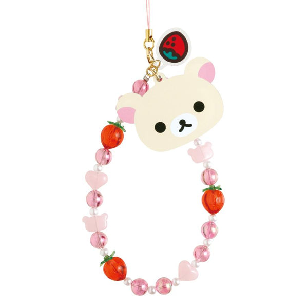 Korilakkuma Rilakkuma Store Limit Beaded Strap with Mirror