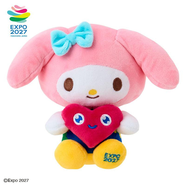 My Melody Tunku Tunku Hugging Plush M GREEN EXPO 2027 Sanrio Japan