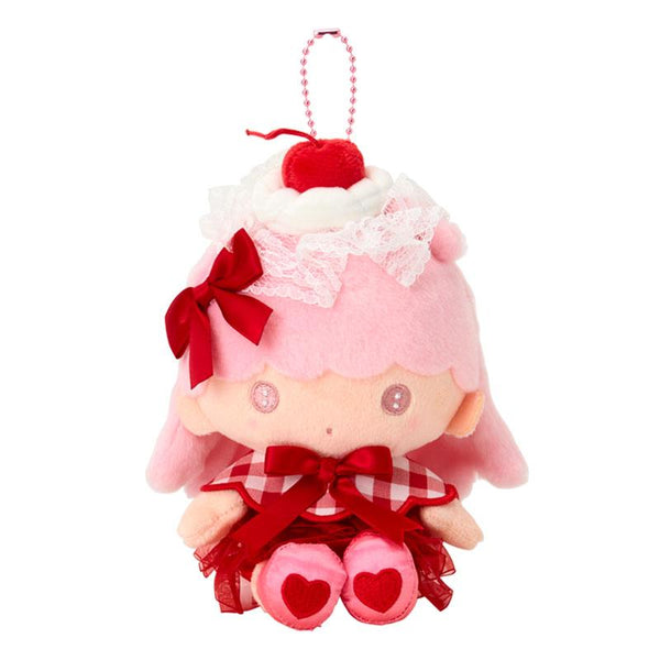 Little Twin Stars Lala Plush Keychain Whip Cherry Sanrio Japan