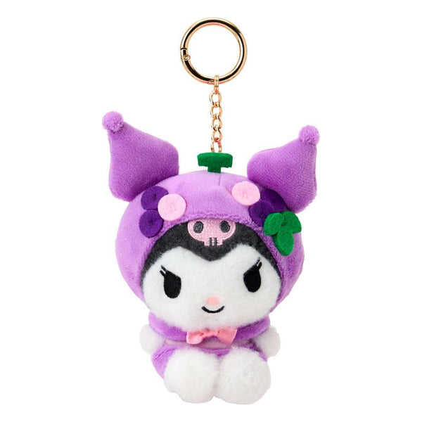 Kuromi Plush Mascot Holder Keychain Fruit Sanrio Japan 2025