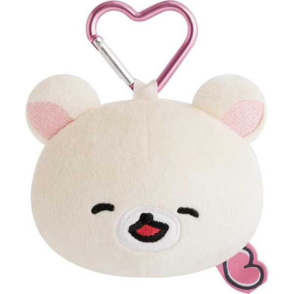 No.151 鈴丸　チェコドロップ　ゆらゆら　チャーム　3ペア Korilakkuma Plush Mirror with Heart Carabiner Yuruyuru Pokapoka