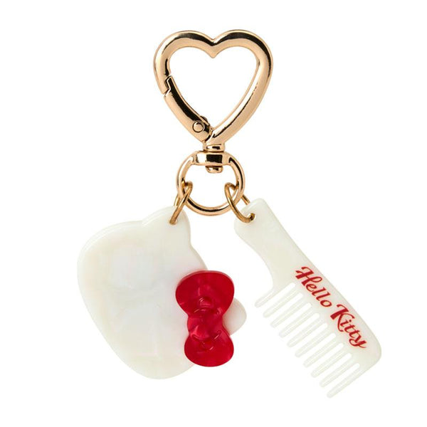 Hello Kitty Mirror & Comb Charm Heart Key Holder Sanrio Japan 2026