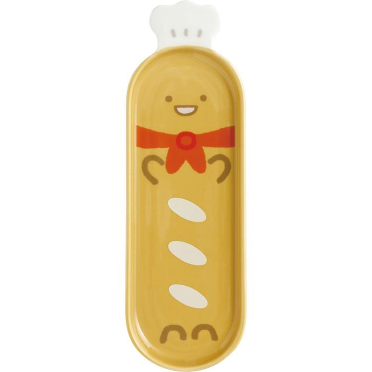 Sumikko Gurashi Shop Manager Die-Cut Plate Anytime Bakery San-X
