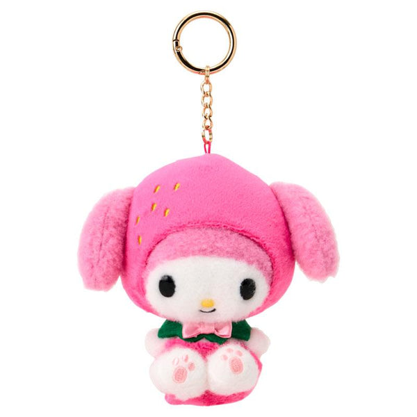 My Melody Plush Mascot Holder Keychain Fruit Sanrio Japan 2025