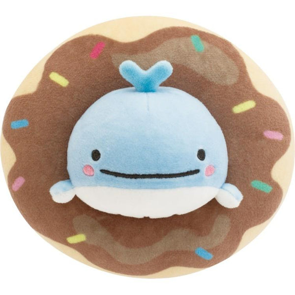 Jinbe San Kokujira Whale Super Soft Mochi Plush Doll Donut Island