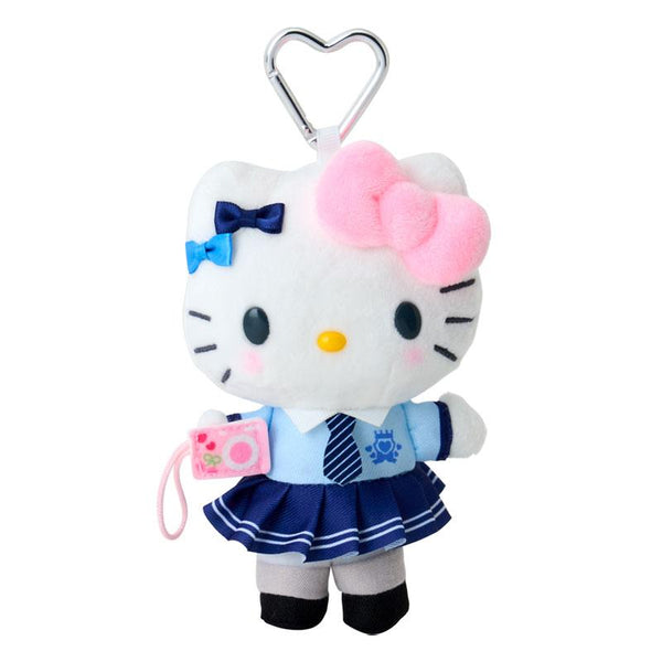 Hello Kitty Plush Mascot Holder Keychain Academy Sparkling Journey