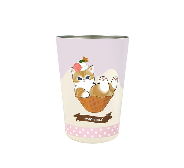 mofusand Cat 2WAY Stainless Tumbler Ice Nyan Waffle Japan 2026