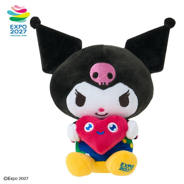 Kuromi Tunku Tunku Hugging Plush M GREEN EXPO 2027 Sanrio Japan