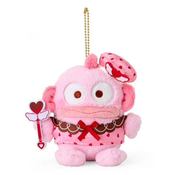 Hangyodon Plush Mascot Holder Keychain Magical Heart Sanrio Japan