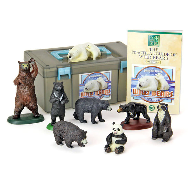 英RIO ART BEARS SHM-CD ３枚組＋限定ボックスセット Colorata Real Figure Box 3D Wild Bear Box Encyclopedia Japan