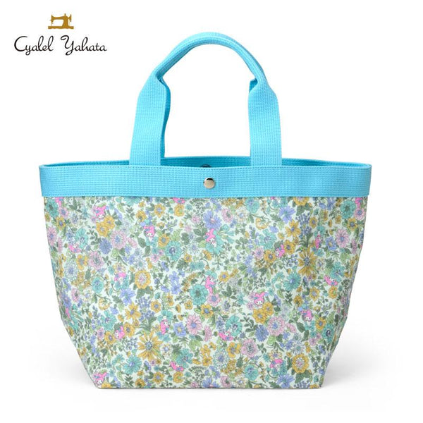 My Melody Liberty Fabrics Tote Bag L Flower Blue Sanrio Japan 2025
