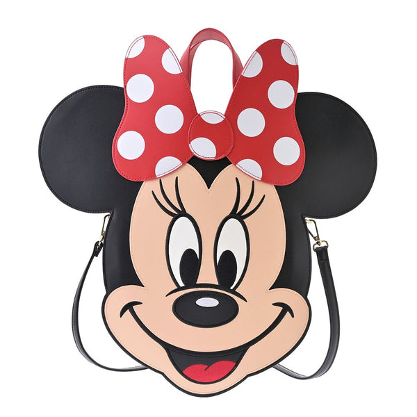 Minnie 2WAY Tote Shoulder Bag Poppin' Goods Disney Store Japan