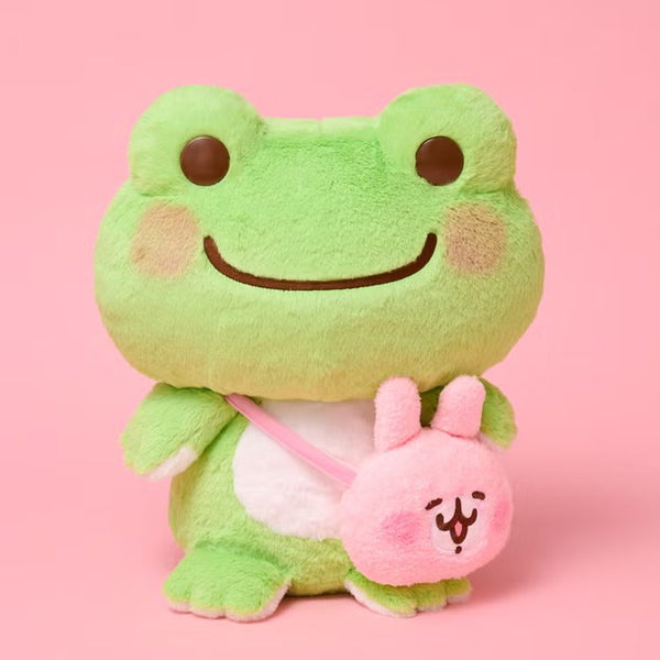 アーティストベア　HiNo pixyさま　可愛いカエルちゃん Frog the Pickles Kanahei's Small Animals Usagi Plush Doll L Japan