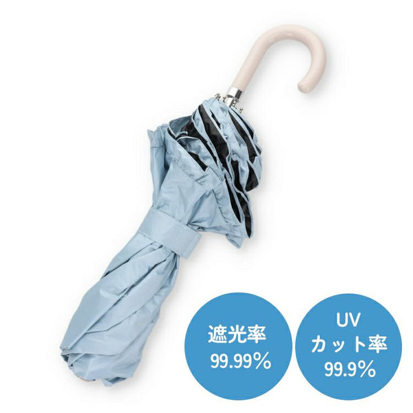 Pickles the Frog Folding Umbrella Frill Sax Blue Japan 2025