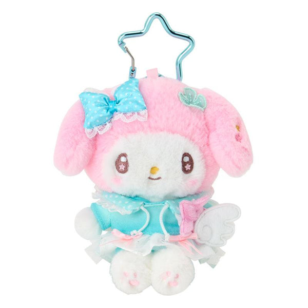 My Melody Plush Mascot Holder Keychain Sparkling Wish Sanrio Japan