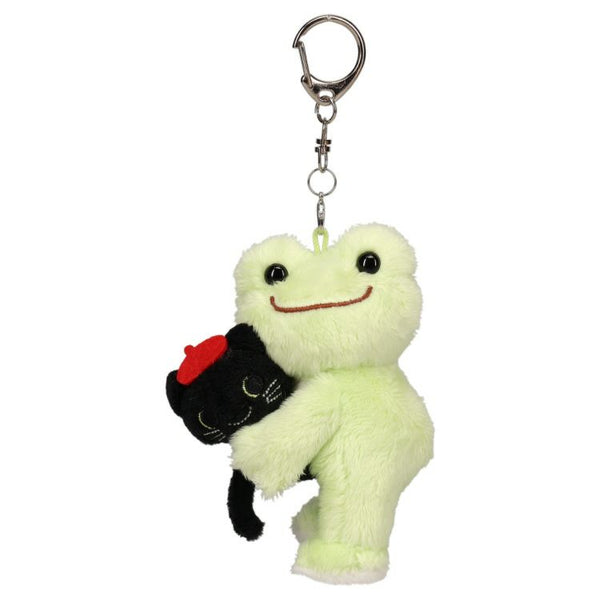 Pickles the Frog Plush Keychain with Pierre Basic Japan 2025