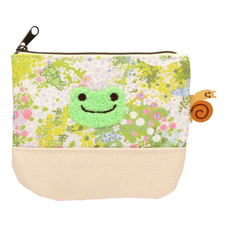 Pickles the Frog Tissue Pouch Pastel Garden Japan 2024