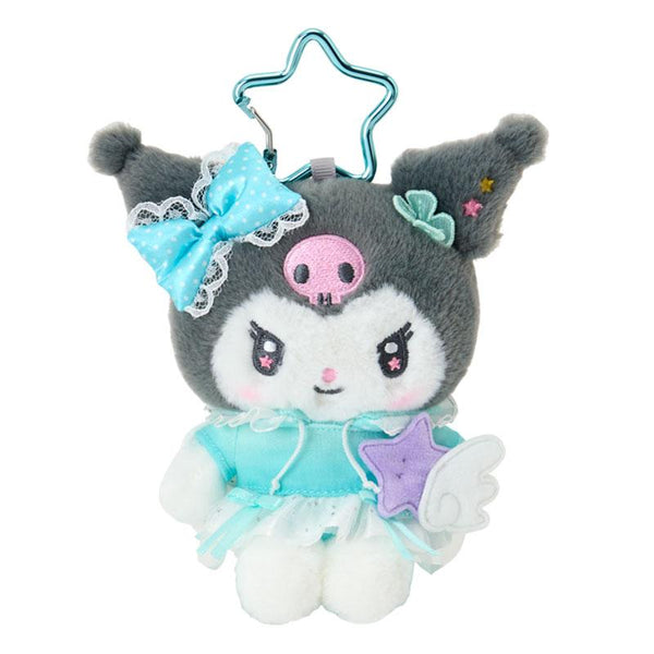 Kuromi Plush Mascot Holder Keychain Sparkling Wish Sanrio Japan