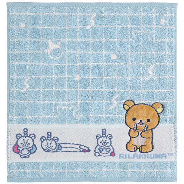 Rilakkuma mini Towel BLue Rilakkuma Lab San-X Japan 2026