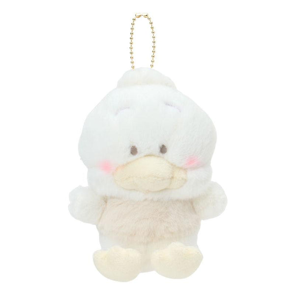 Ahiru no Pekkle Plush Mascot Keychain Napping on Fluffy Clouds