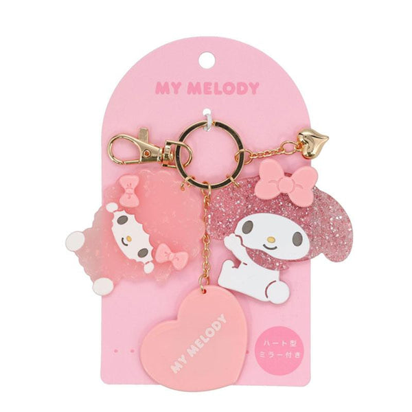 CHARMMY KITTY Princess Mirror ピンク My Melody Glitter Charm with Mirror Sanrio Japan 2026 – VeryGoods.JP