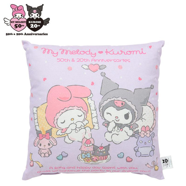 My Melody 50th & Kuromi 20th Cushion Sanrio Japan 2025 – VeryGoods.JP